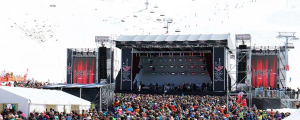 event stage Ischgl Top of the Mountains